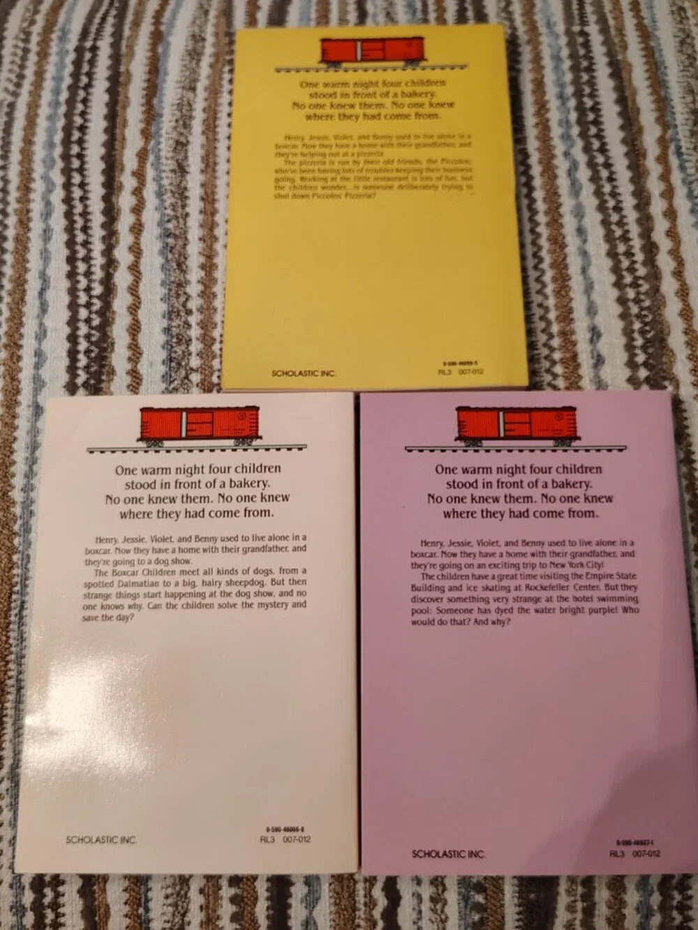 Lot of 9 Boxcar Children Mystery Chapter Books 16 17 22 24 29 32 33 35 38 Warner